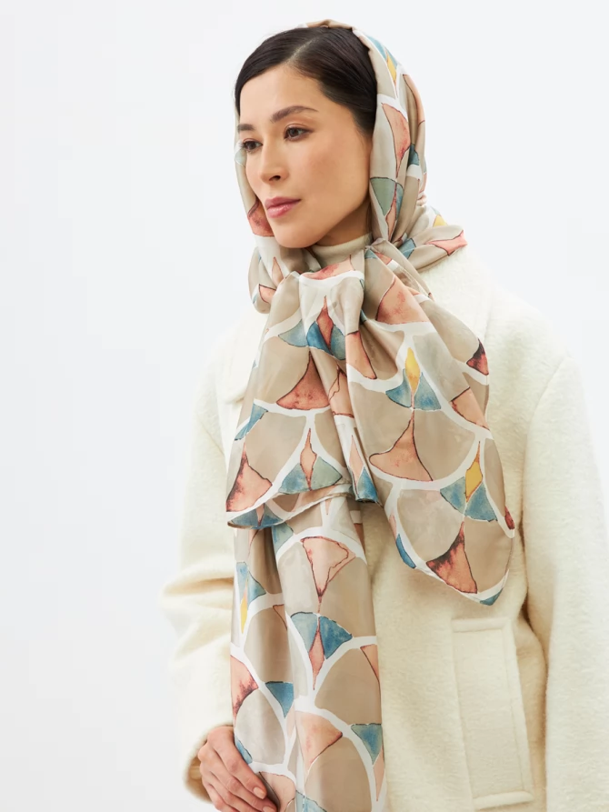 Палантин женский D2-135-1