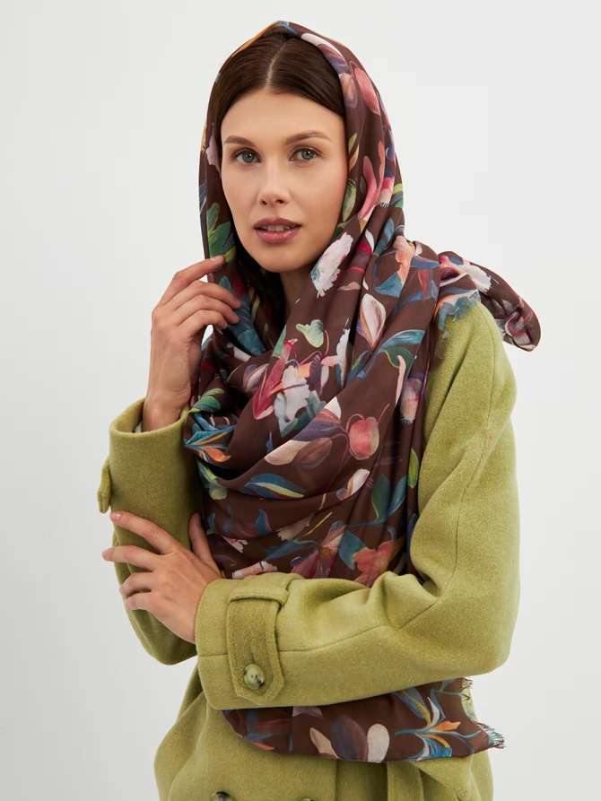 Палантин женский KSH25-1253-4