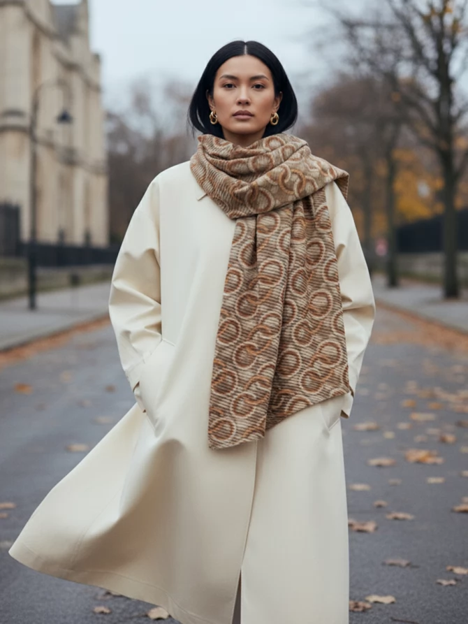 Палантин женский KSH15-1618-3