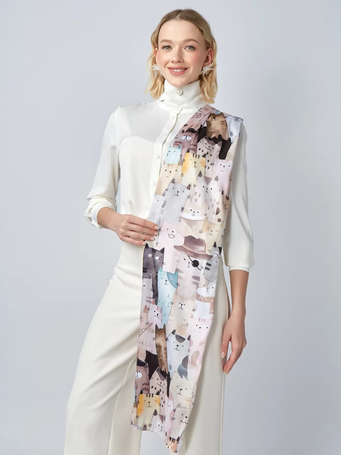 Палантин женский KSH16-145-1