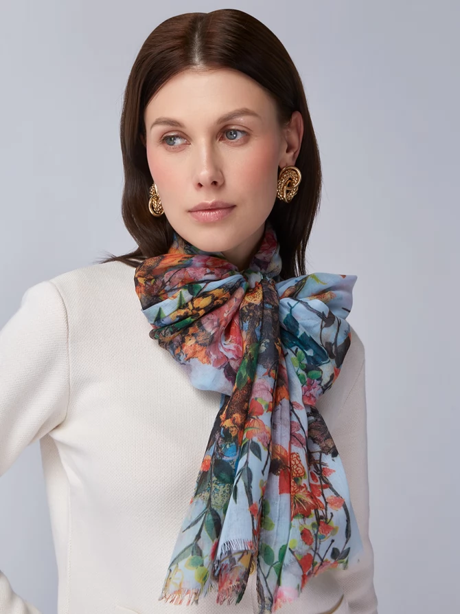 Палантин женский KSH16-122-5