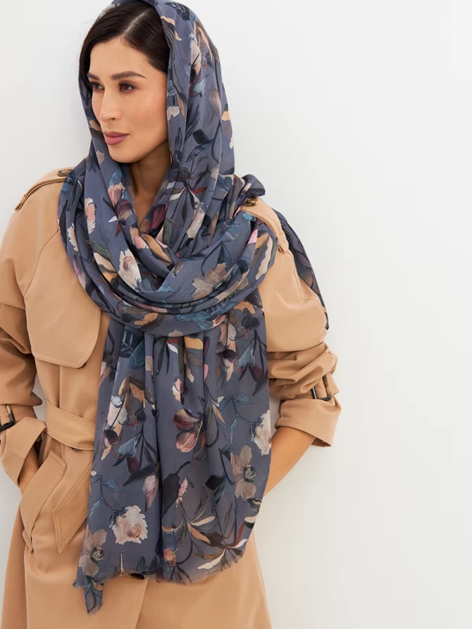 Палантин женский KSH25-1253-8