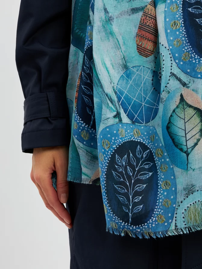 Палантин женский KSH25-K12517