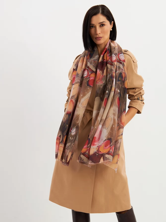 Палантин женский KSH25-1254-3