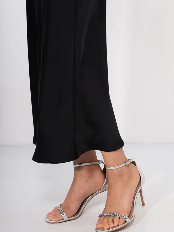 Платье-комбинация  OD-852-1 черное