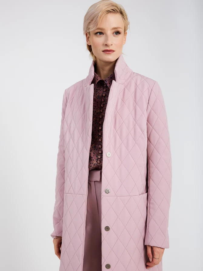 Пальто стеганое