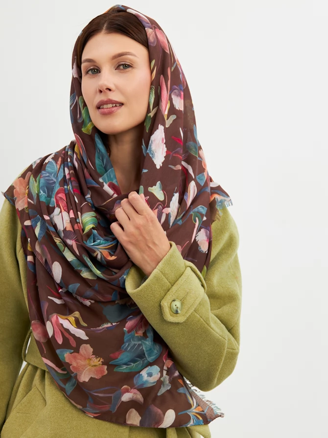 Палантин женский KSH25-1253-4