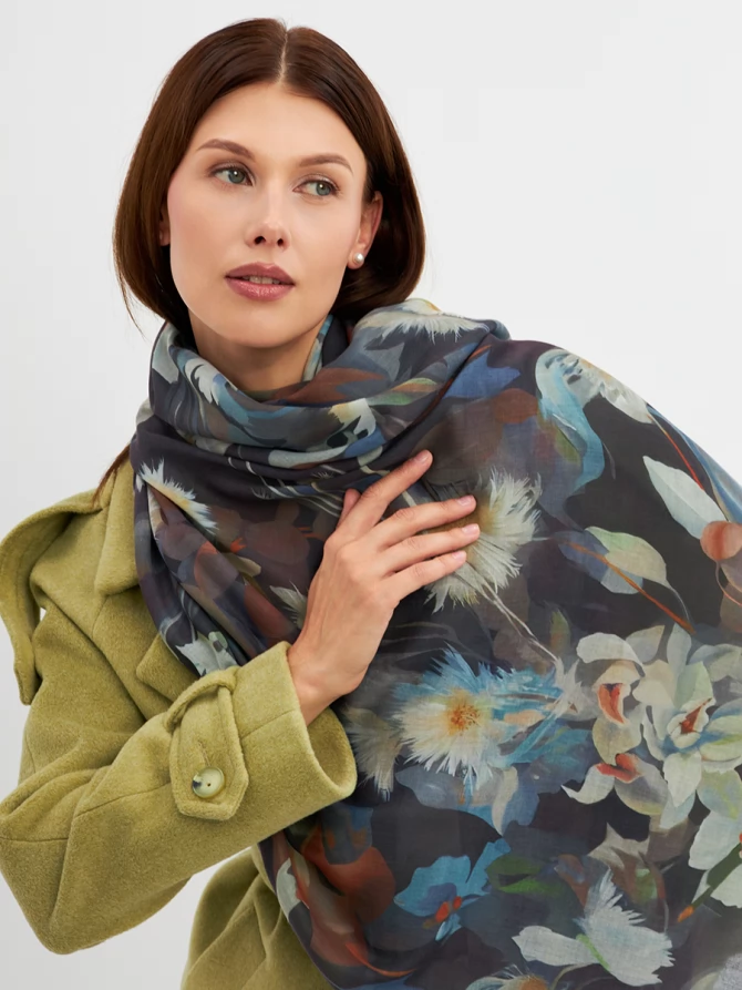 Палантин женский KSH25-K12513