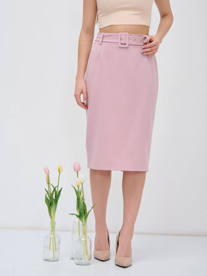 Юбка с поясом