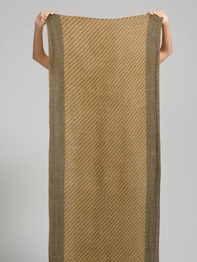 Палантин двусторонний с бахромой RH-135-1