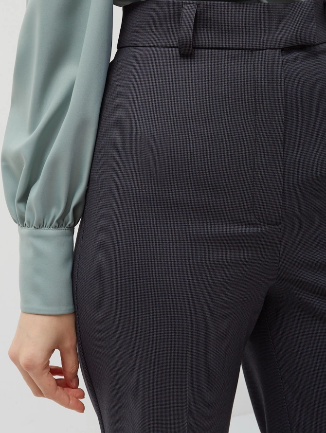 Брюки-клеш OD-822-1 серый