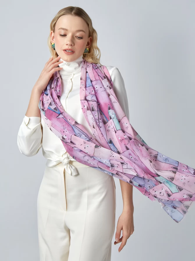 Палантин женский KSH16-128-2