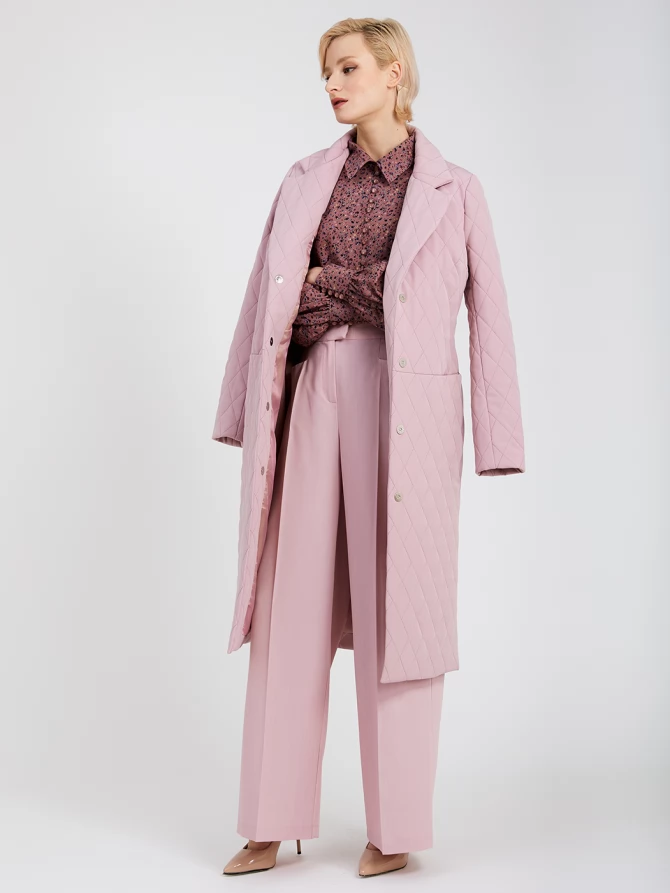 Пальто стеганое