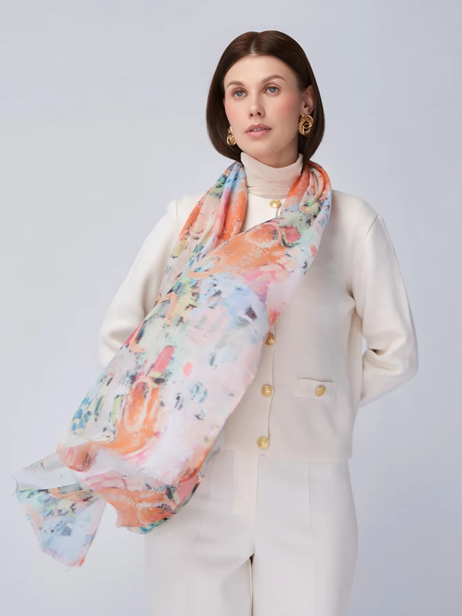 Палантин женский KSH16-129-2