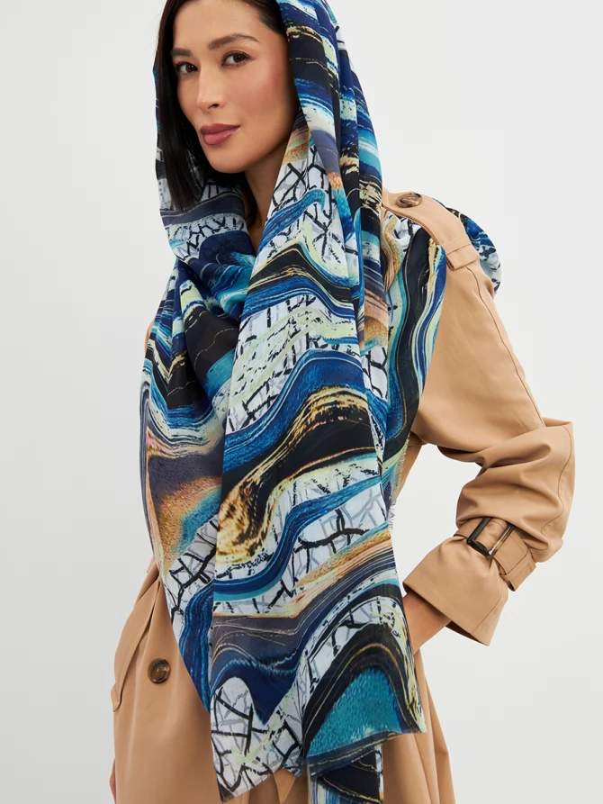 Палантин женский KSH25-K125