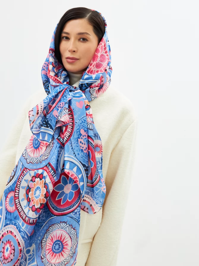 Палантин женский D2-1353-4