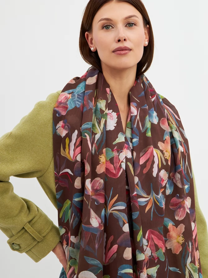 Палантин женский KSH25-1253-4