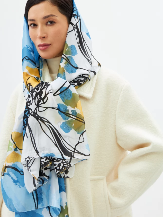 Палантин женский D2-1351-3