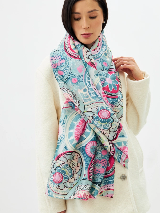 Палантин женский D2-1353-2