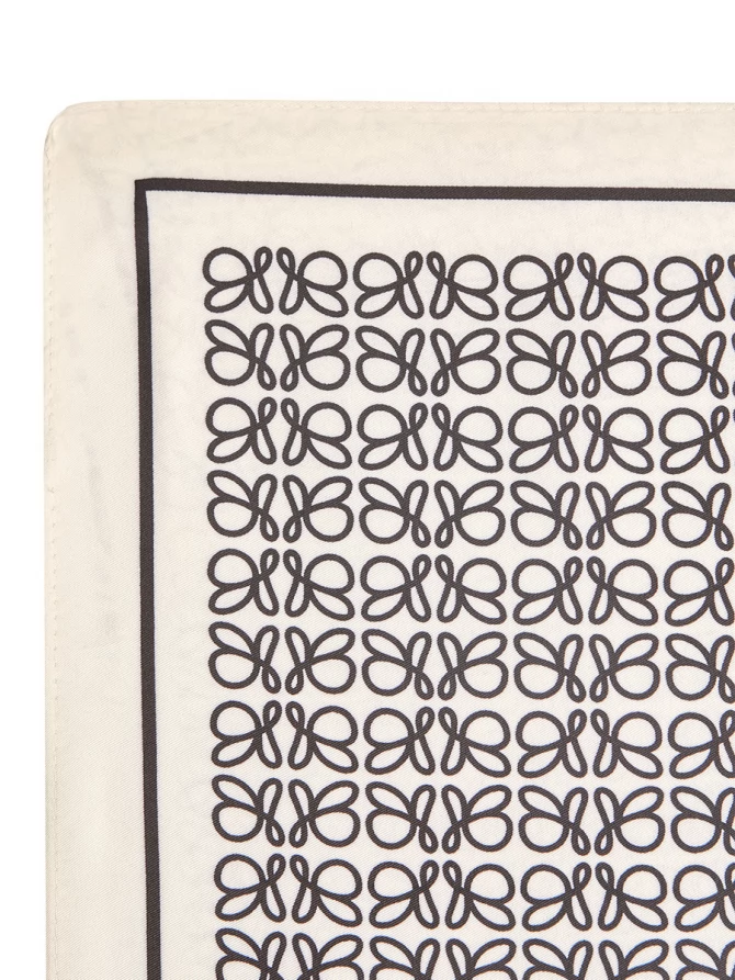 Платок с абстрактным узором KRD2-68-22