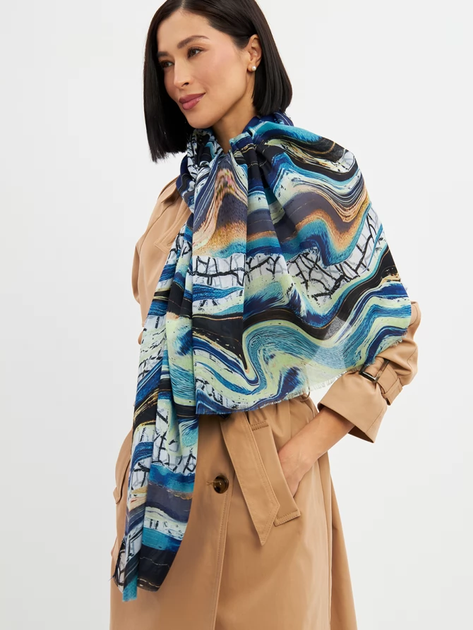 Палантин женский KSH25-K125