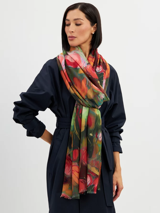 Палантин женский KSH25-1254-1