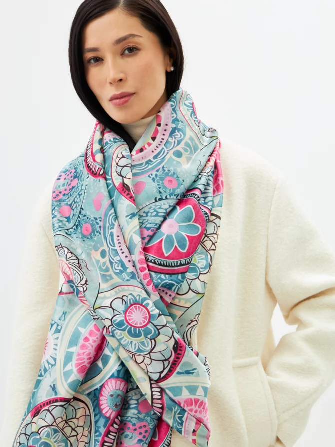 Палантин женский D2-1353-2