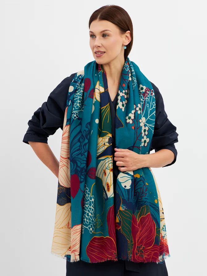 Палантин женский SHU25-10-2