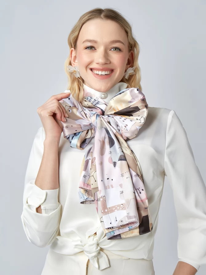 Палантин женский KSH16-145-1