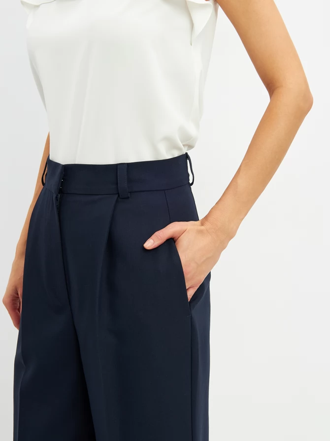 Брюки костюмка OD-825-2 синий