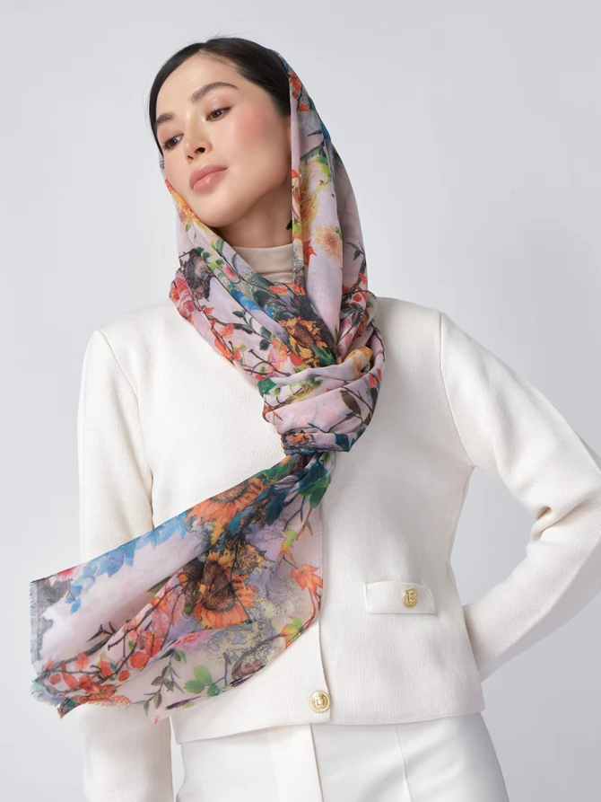 Палантин женский KSH16-122-2