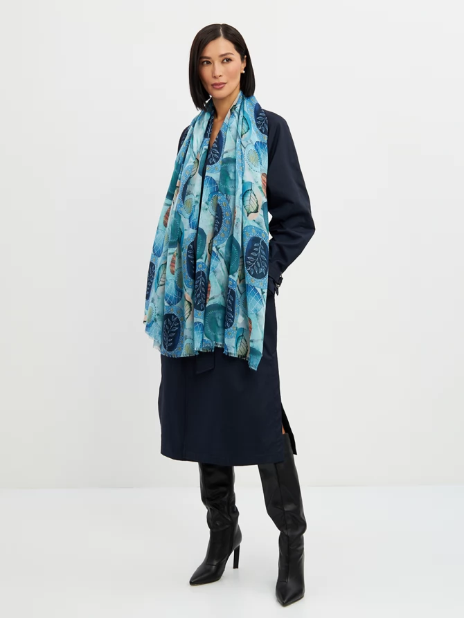 Палантин женский KSH25-K12517