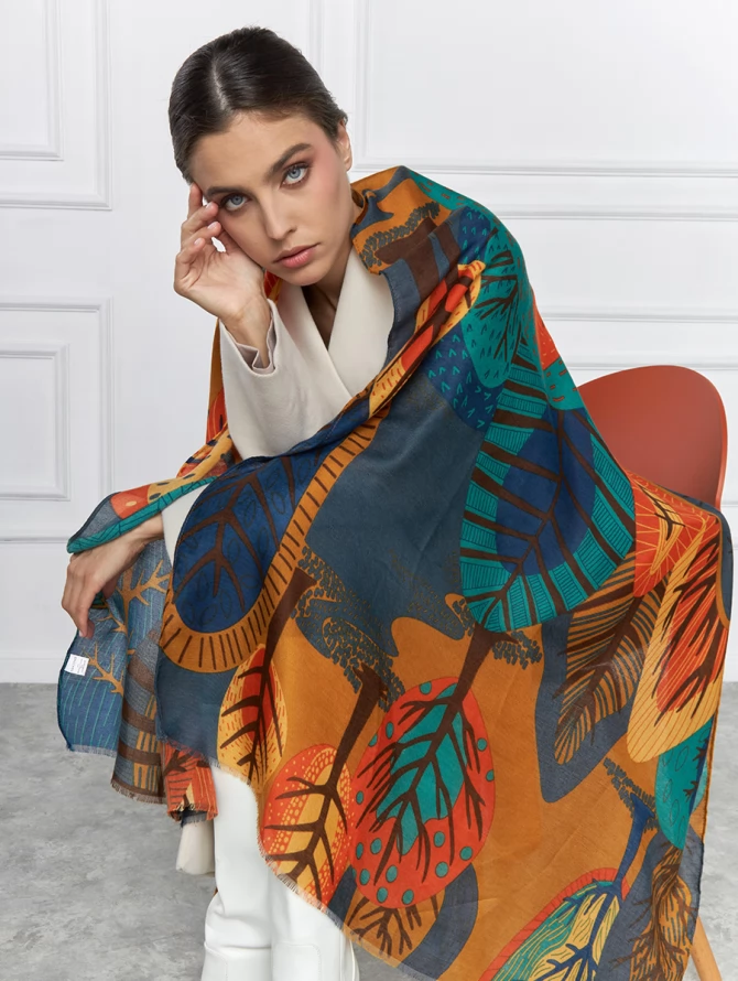 Палантин женский SHU4-103-2