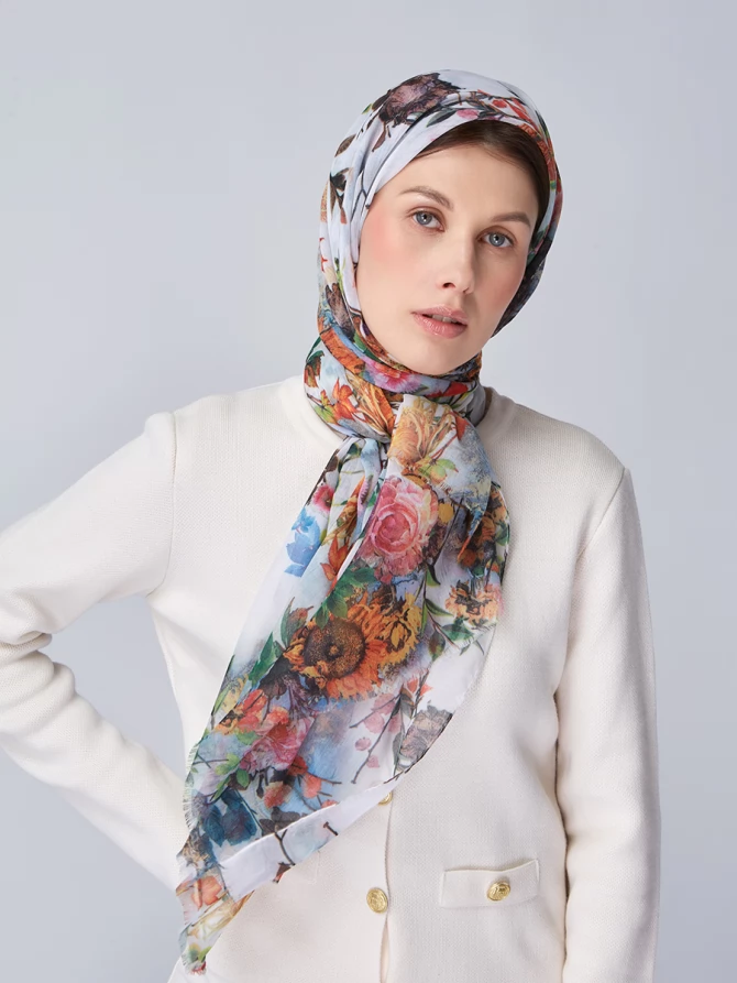 Палантин женский KSH16-122-3