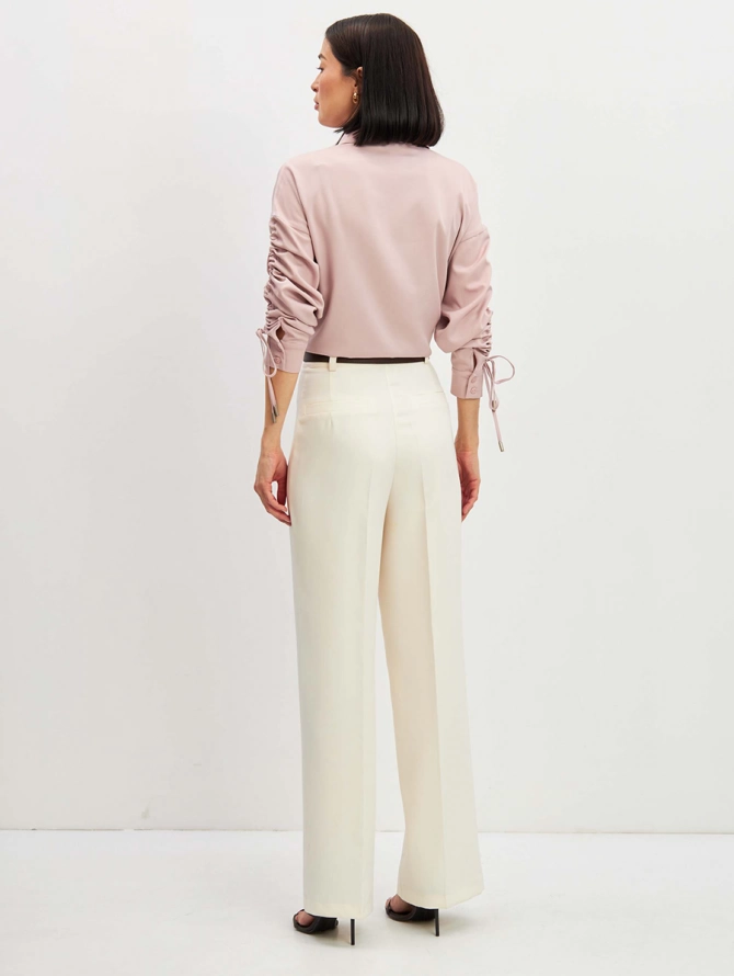 Брюки прямые OD-878-2, белые