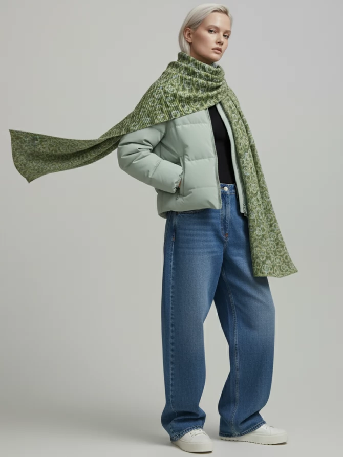 Палантин женский KSH15-1618-4