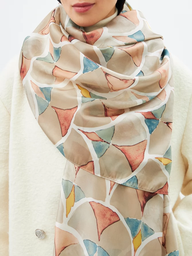 Палантин женский D2-135-1