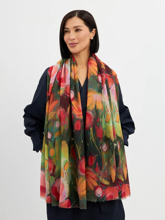 Палантин женский KSH25-1254-1