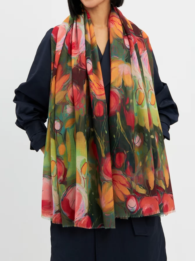 Палантин женский KSH25-1254-1