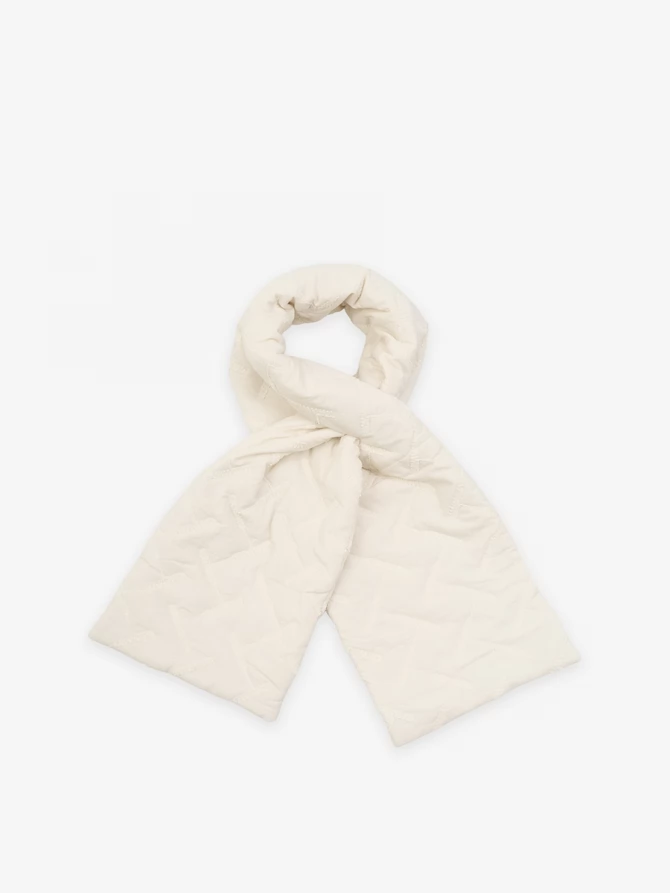 Стеганый шарф OD-1052-1 бежевый