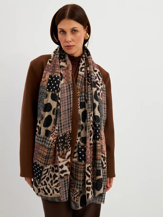 Палантин женский KSH25-K1255