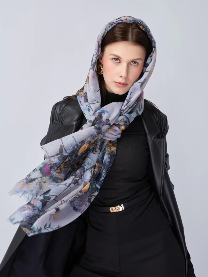 Палантин женский KSH16-122-1