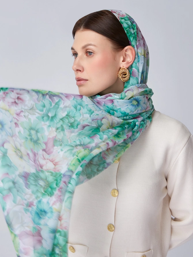 Палантин женский KSH16-124-1