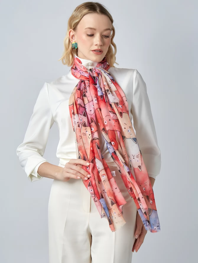 Палантин женский KSH16-128-5