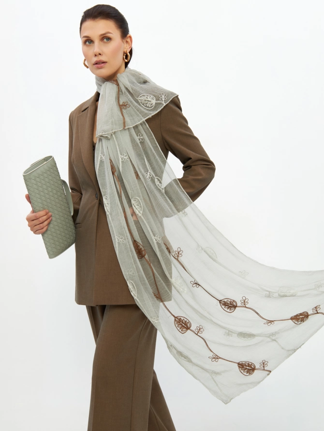 Палантин женский DRK-1453-4