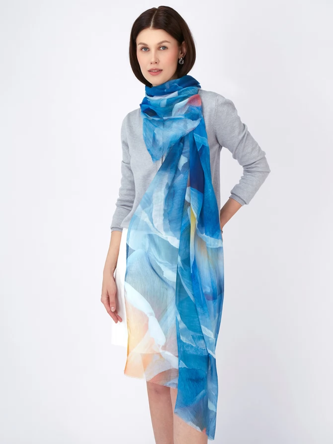 Палантин с Арт-деко узором