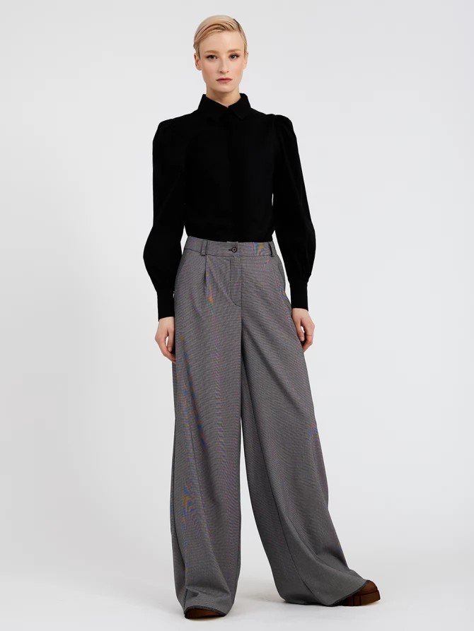 Брюки-палаццо