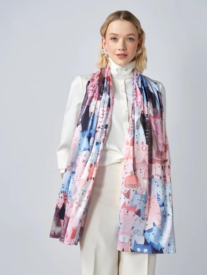 Палантин женский KSH16-145-4