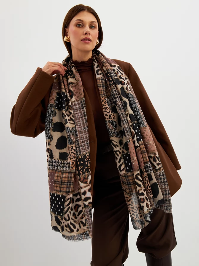 Палантин женский KSH25-K1255