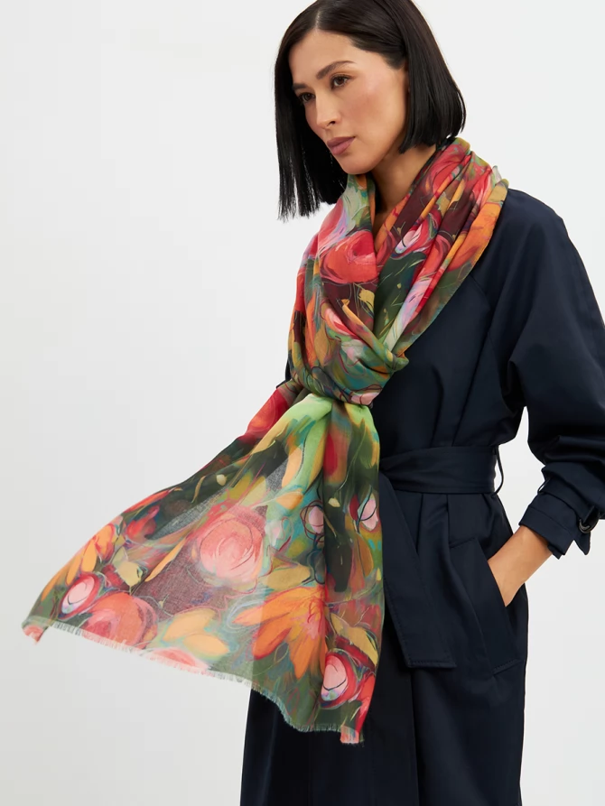 Палантин женский KSH25-1254-1